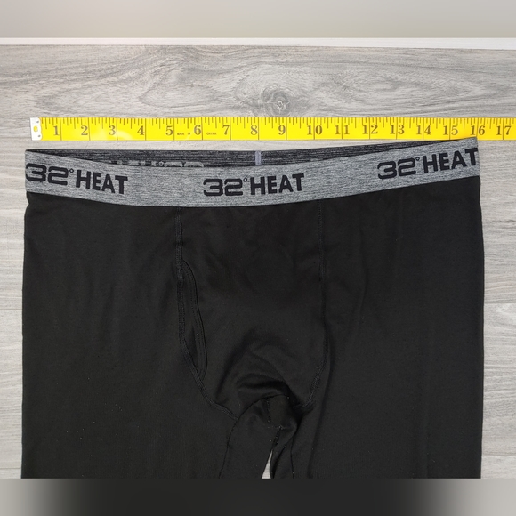 Men's 32 Degrees HEAT Base Layer Pant Black Size Large - Picture 8 of 13